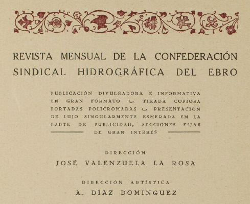 Revista de la Confederación Sindical Hidrográfica del Ebro